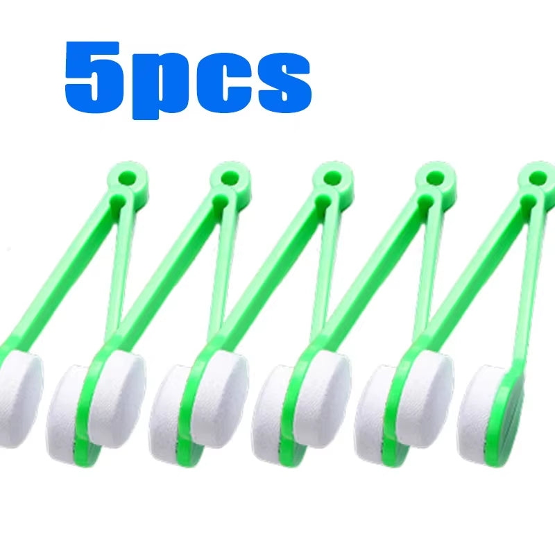 10-1Pcs Portable Multifunctional Glasses Cleaning Rub Eyeglass Sunglasses Spectacles Microfiber Cleaning Brushes Wiping Tools