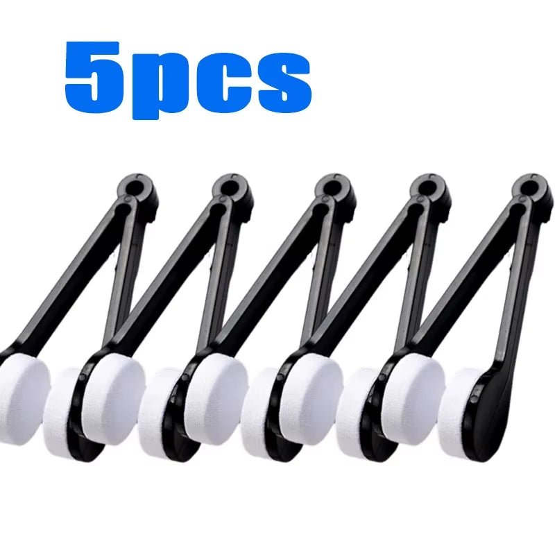 10-1Pcs Portable Multifunctional Glasses Cleaning Rub Eyeglass Sunglasses Spectacles Microfiber Cleaning Brushes Wiping Tools