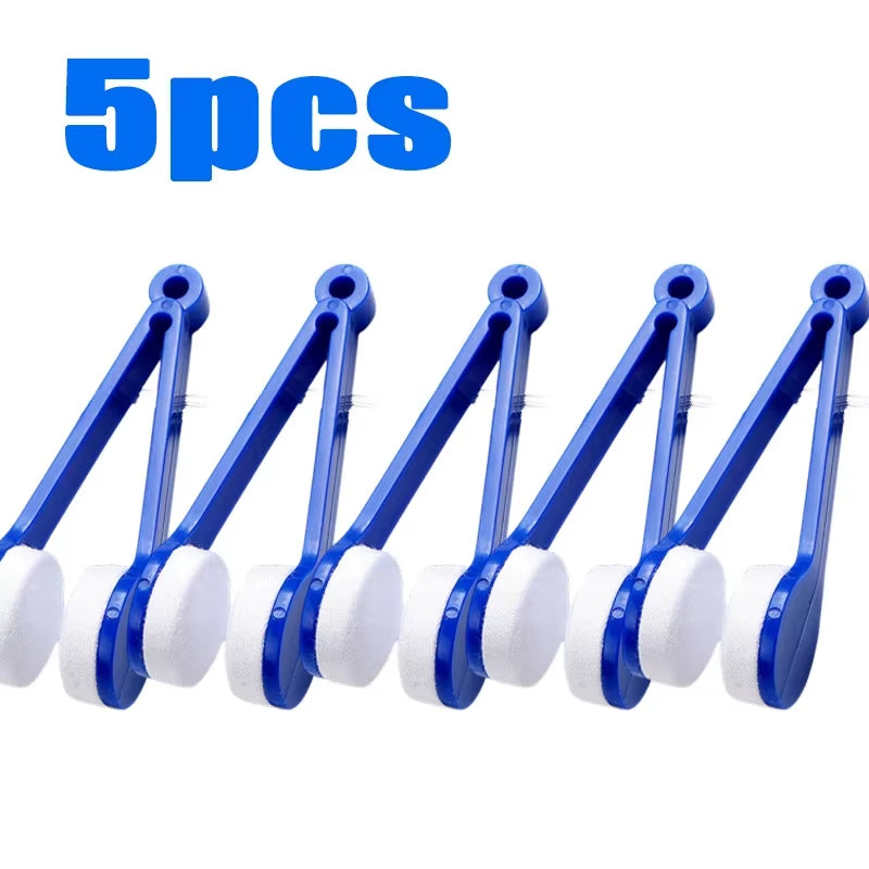 10-1Pcs Portable Multifunctional Glasses Cleaning Rub Eyeglass Sunglasses Spectacles Microfiber Cleaning Brushes Wiping Tools