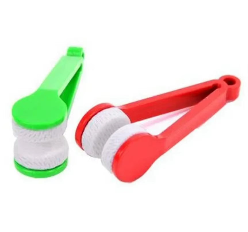 10-1Pcs Portable Multifunctional Glasses Cleaning Rub Eyeglass Sunglasses Spectacles Microfiber Cleaning Brushes Wiping Tools