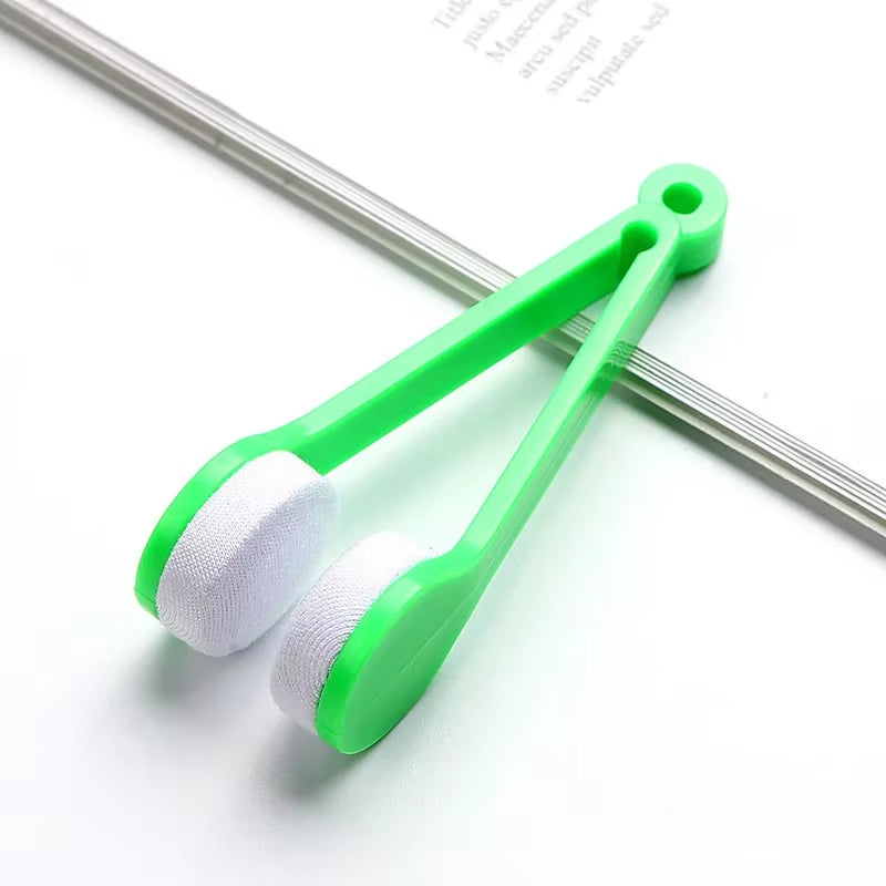 10-1Pcs Portable Multifunctional Glasses Cleaning Rub Eyeglass Sunglasses Spectacles Microfiber Cleaning Brushes Wiping Tools