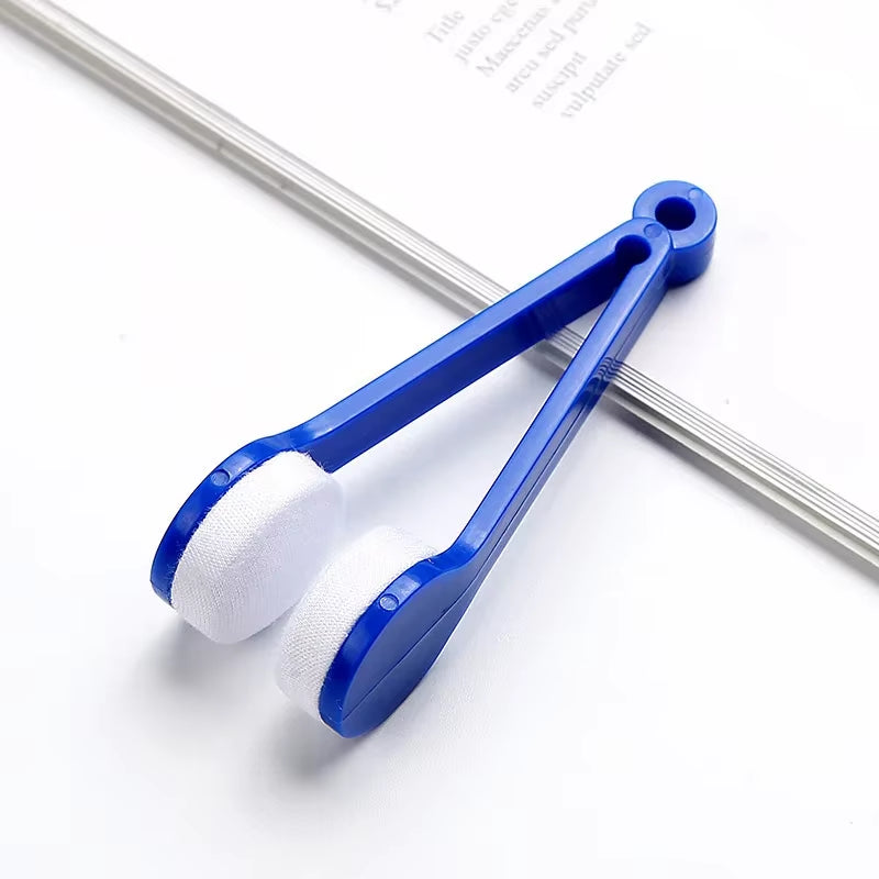 10-1Pcs Portable Multifunctional Glasses Cleaning Rub Eyeglass Sunglasses Spectacles Microfiber Cleaning Brushes Wiping Tools