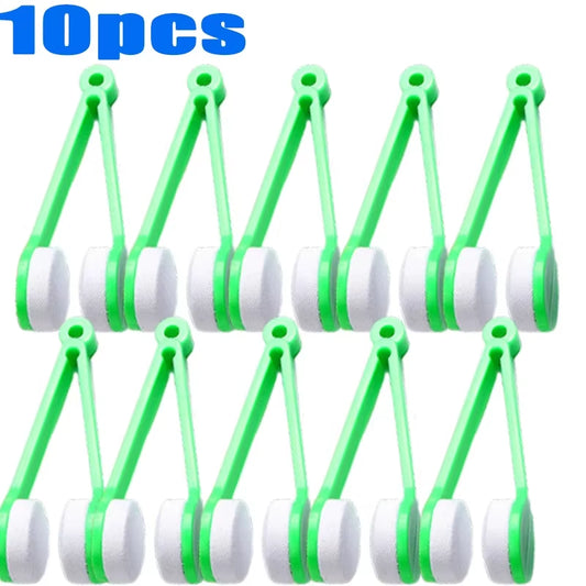 10-1Pcs Portable Multifunctional Glasses Cleaning Rub Eyeglass Sunglasses Spectacles Microfiber Cleaning Brushes Wiping Tools